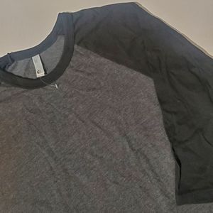 American Apparel 50/50 Baseball Style Shirt